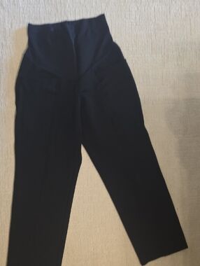Old Navy Black Straight-Leg Ponte Pants